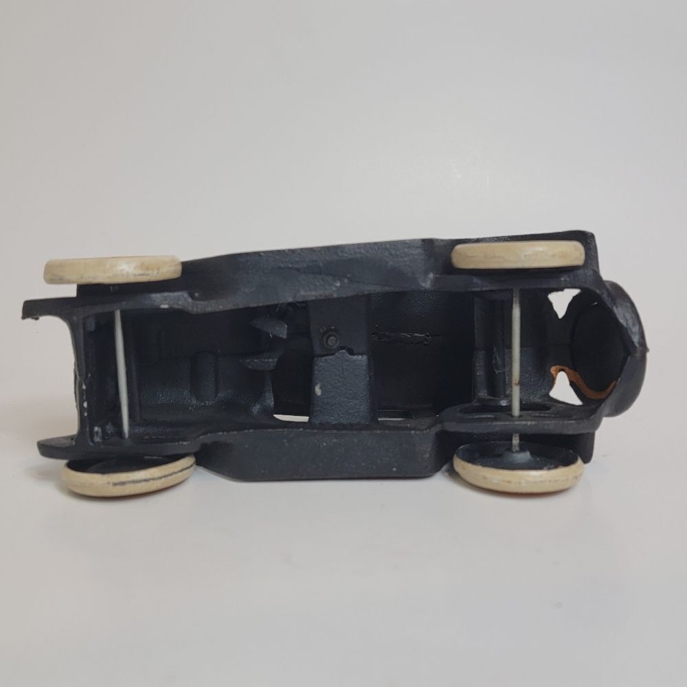 Arcade Reproduction Cast Iron Die Cast Toy Taxi Moving Wheels - Picture 6 of 9
